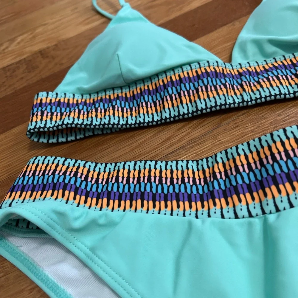 Aqua High Cut Bikini Set